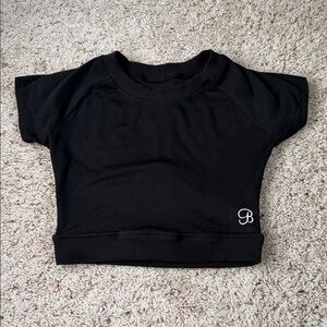 Bombshell Sportswear Black Crop Top